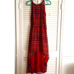 Bar lll maxi colorful summer dress